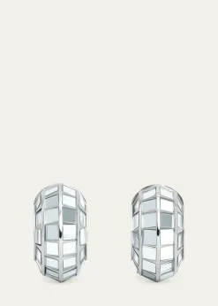 ALAIADisco Crystal Small Hoop Earrings
