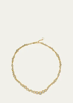 Alexis BittarAsterales Gold CZ All Around Necklace