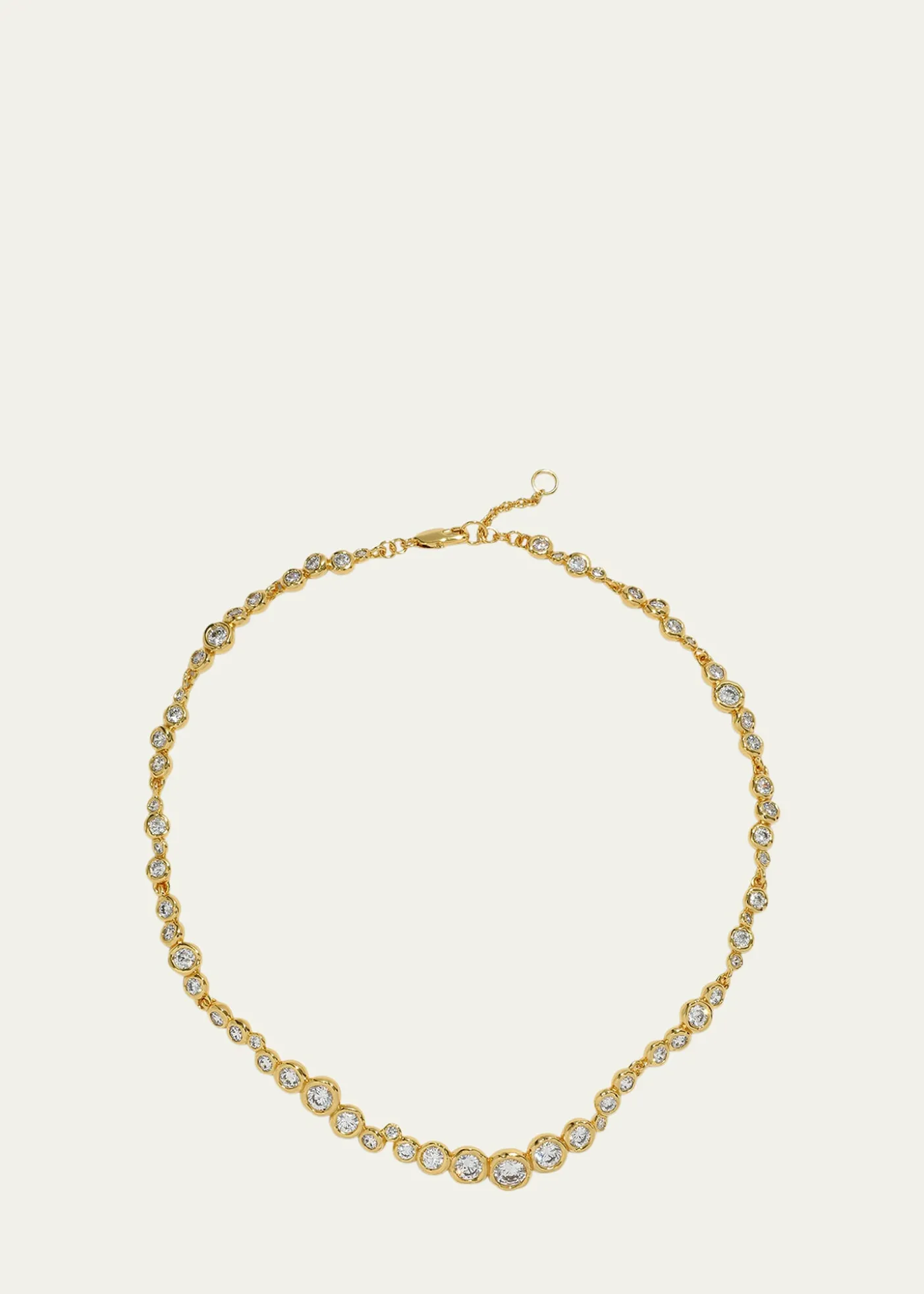 Alexis BittarAsterales Gold CZ All Around Necklace