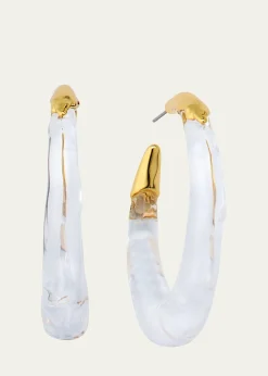 Alexis BittarMolten Hoop Earrings