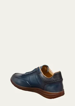 Allen EdmondsMen's Brentwood Patina Leather Low-Top Sneakers