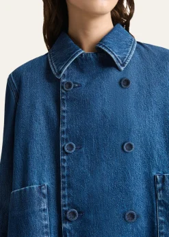 AltuzarraHayden Denim Double-Breasted Jacket