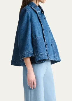 AltuzarraHayden Denim Double-Breasted Jacket