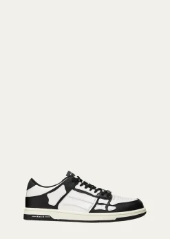 AmiriMen's Skel Low-Top Leather Sneakers