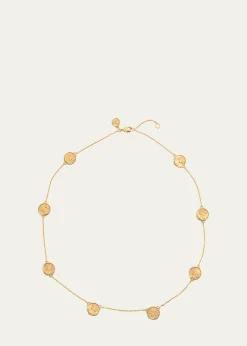 Anabel Aram JewelryButterfly Coin Stationary Necklace