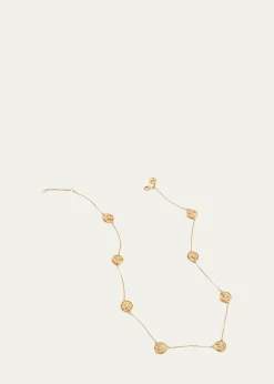 Anabel Aram JewelryButterfly Coin Stationary Necklace