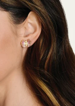 Anabel Aram JewelryCubic Zirconia Butterfly Stud Earrings
