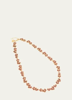 Anabel Aram JewelryOrchid Pave Tennis Necklace