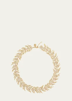 Anabel Aram JewelryPalm Leaves Necklace
