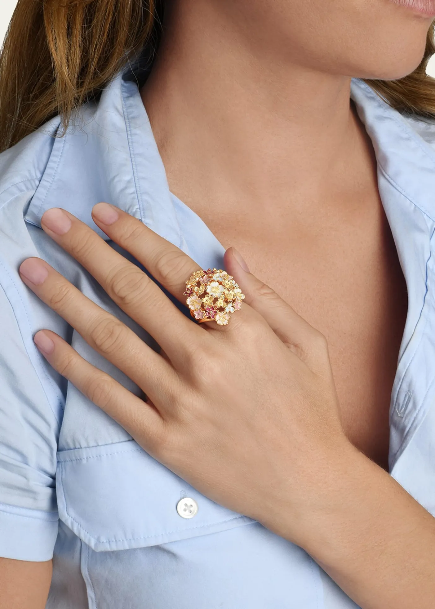 Anabel Aram JewelryWildflowers Gathered Statement Ring