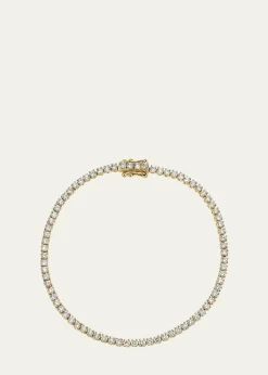 Anita Ko18k Yellow Gold Diamond Hepburn Bracelet