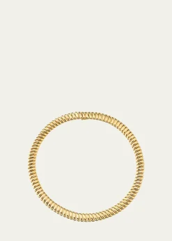 Anita KoZoe 18K Gold Large Choker Necklace