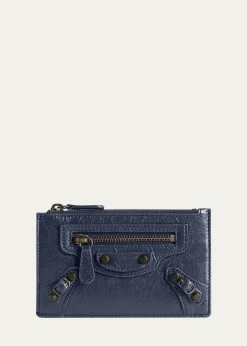 BalenciagaLe City Arena Leather Card Holder