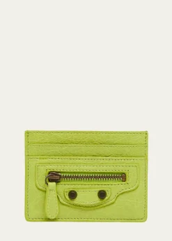 BalenciagaLe City Leather Coin and Card Holder