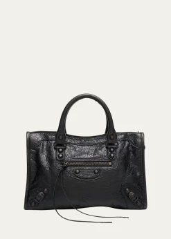 BalenciagaLe City Small Leather Top-Handle Bag