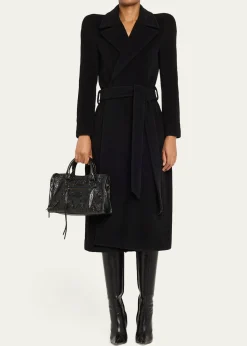 BalenciagaLe City Small Leather Top-Handle Bag