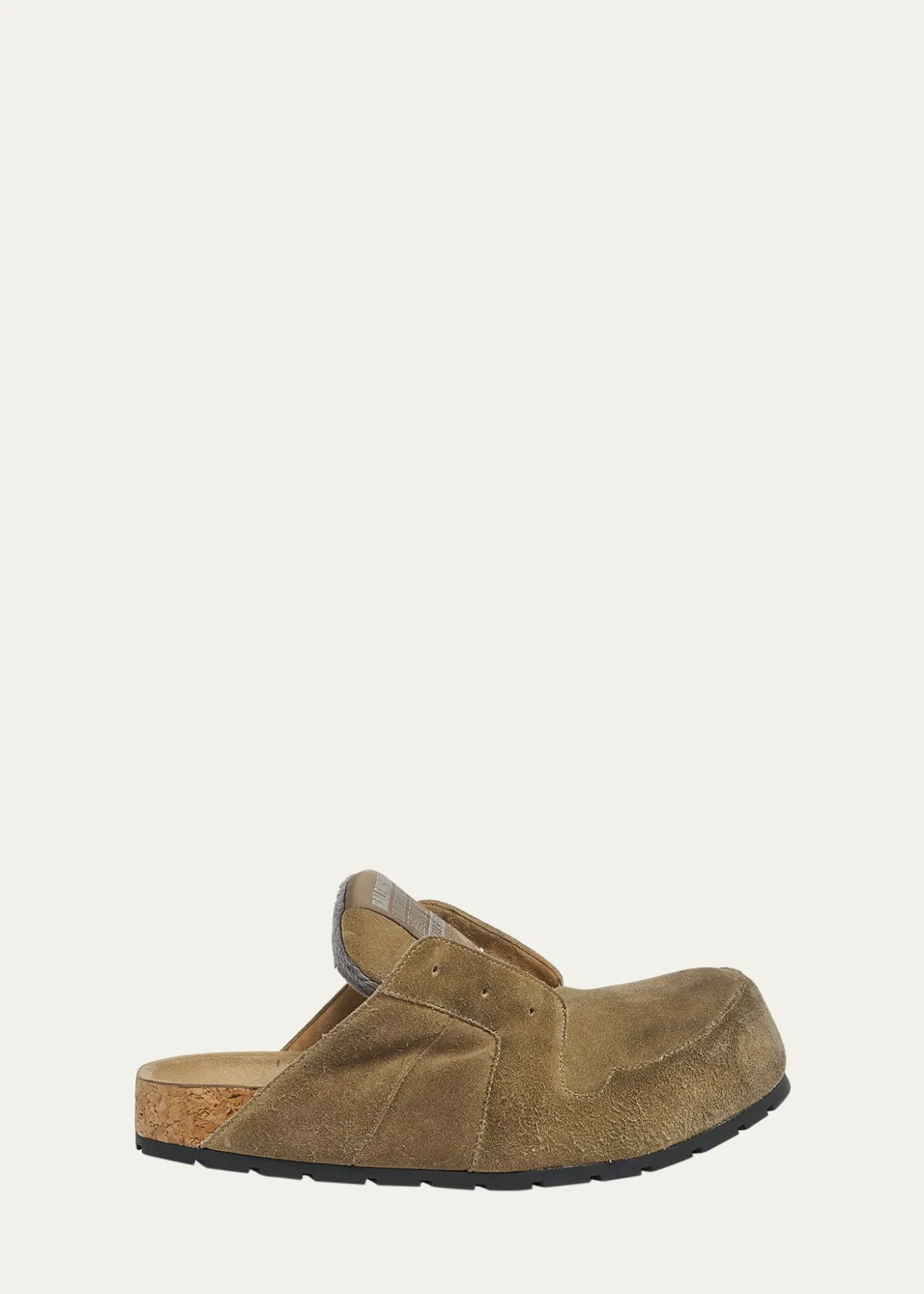 BalenciagaMen's Dumbo Distressed Suede Mules