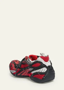 BalenciagaMen's Soleless Distressed Low-Top Sneakers