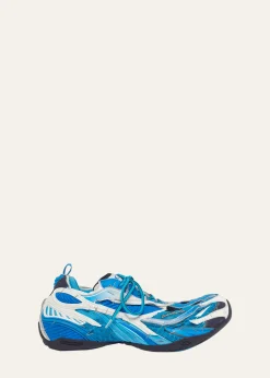 BalenciagaMen's Soleless Distressed Low-Top Sneakers