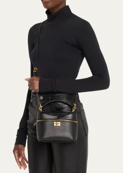 BalenciagaRodeo Leather Vanity Top-Handle Bag