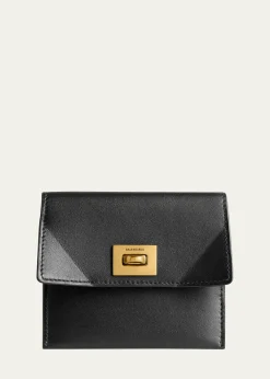 BalenciagaRodeo Smooth Leather Card Holder