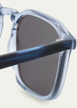 Barton PerreiraMen's Raymond Square Acetate Sunglasses