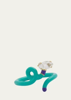 Bea BongiascaBaby Vine Tendril Ring