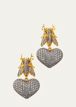 Begum KhanBaby Bee Mon Amour Dangle Earrings