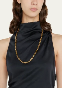 Ben-AmunGold Chain Toggle Necklace, 34