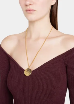 Ben-AmunRound Locket Necklace