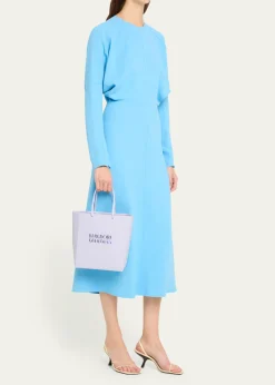 Bergdorf GoodmanBG Small Leather Shopping Bag