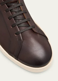 Bergdorf GoodmanMen's Soft Leather Low-Top Sneakers