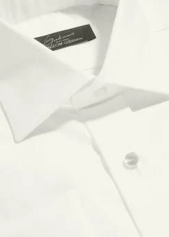 Bergdorf GoodmanMen's Stud-Front Micro Box Weave Dress Shirt