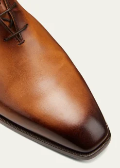 BerlutiMen's Alessandro Demesure Leather Oxfords
