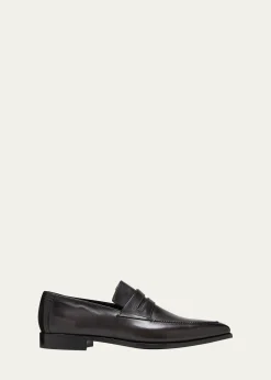 BerlutiMen's Andy Demesure Leather Loafers