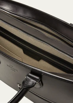 BerlutiMen's Deux Jours Leather Briefcase