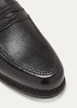BontoniMen's Savarese II Deerskin Penny Loafers