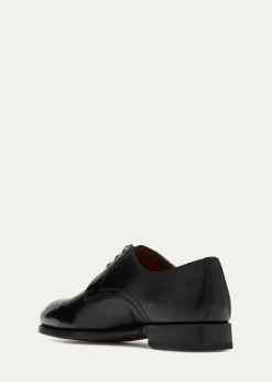 BontoniMen's Umberto Cap Toe Leather Derby Shoes