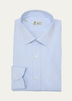 BorrelliMen's Pique Cotton Dress Shirt