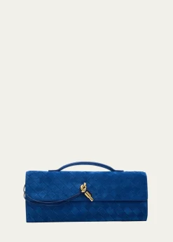 Bottega VenetaAndiamo Leather Clutch Bag