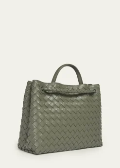 Bottega VenetaAndiamo Medium Nappa Leather Top-Handle Bag