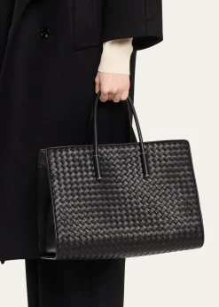 Bottega VenetaBarbara Medium Leather Tote Bag