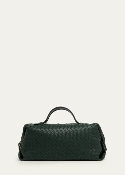 Bottega VenetaGioco Leather Top-Handle Bag