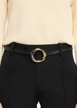 Bottega VenetaKnot Ring Leather Belt
