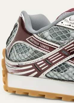 Bottega VenetaMen's Orbit Technical Fishnet Sneakers