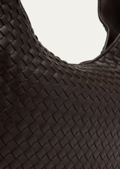 Bottega VenetaMen's Small Veneto Intrecciato Leather Shoulder Bag