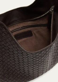 Bottega VenetaMen's Small Veneto Intrecciato Leather Shoulder Bag