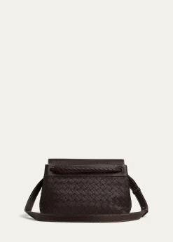 Bottega VenetaSmall Andiamo Intrecciato Leather Messenger Bag