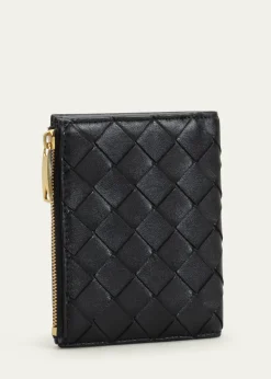 Bottega VenetaSmall Bifold Zip Wallet