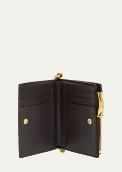 Bottega VenetaSolstice Bifold Leather Wallet